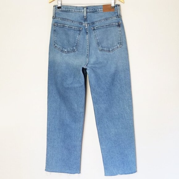 Madewell The Perfect Vintage Wide-Leg Crop Jean 29 Catlin Wash Comfort Stretch - Picture 6 of 16